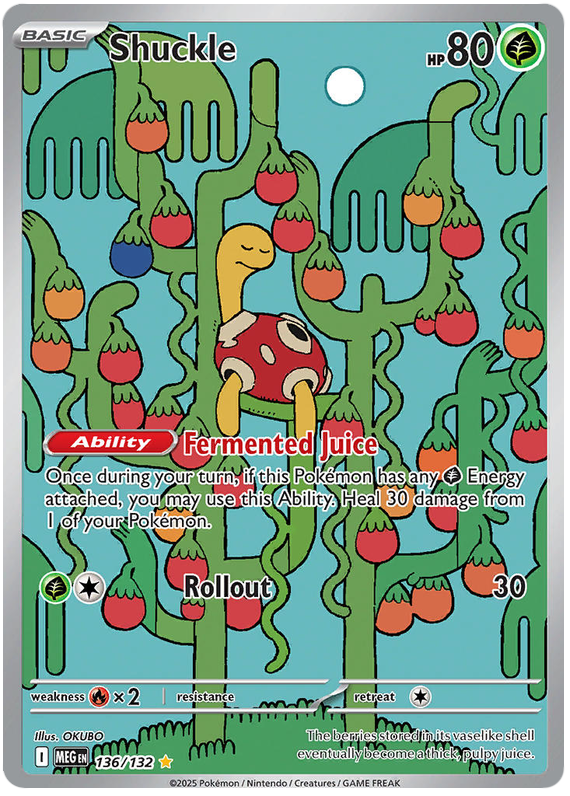 Shuckle - Mega Evolution - 136/132