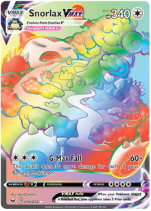 Snorlax Vmax - Sword & Shield - 206/202