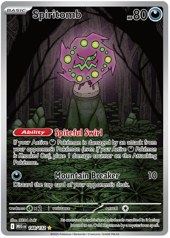 Spiritomb - Mega Evolution - 148/132