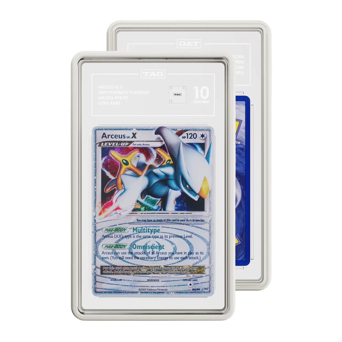 GradedGuard - Slab Protector - TAG - White