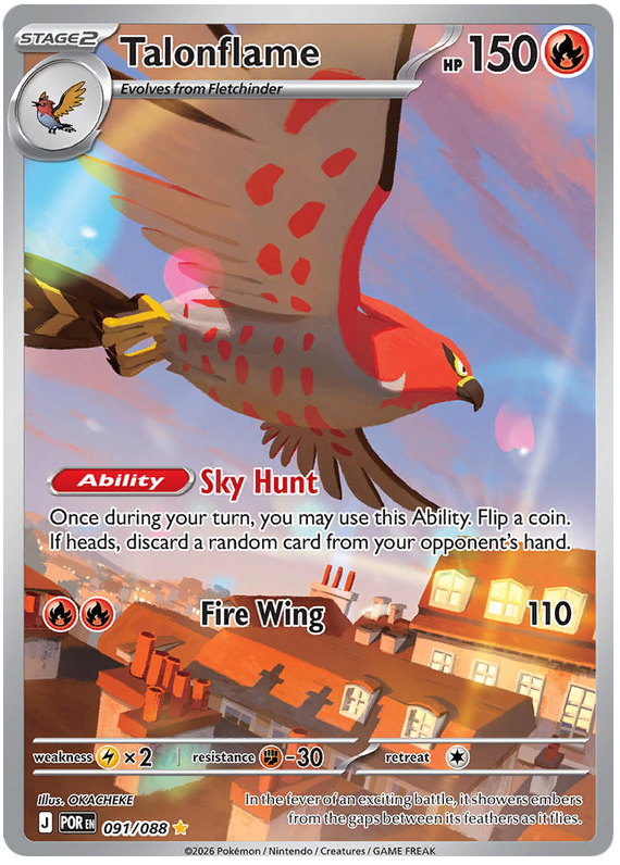 Talonflame - Perfect Order - 091/088