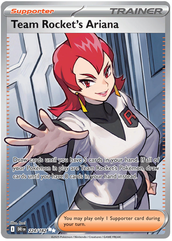 Team Rocket's Ariana - Destined Rivals - 224/182