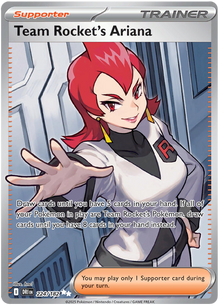 Ariana du Team Rocket - Rivaux Déterminés - 224/182