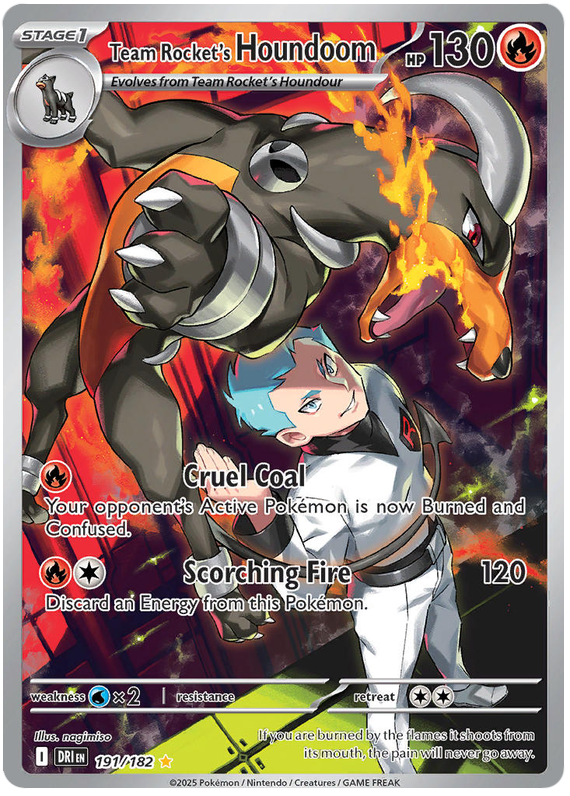 Team Rocket's Houndoom - Destined Rivals - 191/182