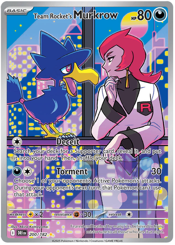 Cornebre du Team Rocket - Rivaux Destinés - 200/182