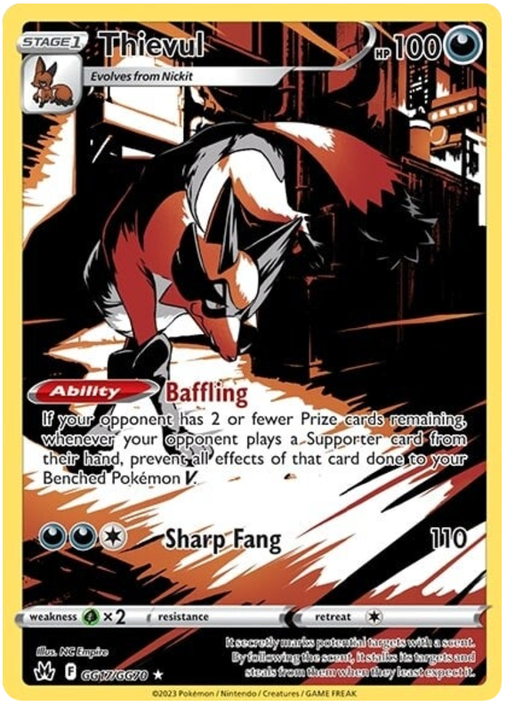 Thievul - Crown Zenith - GGS17/GG70