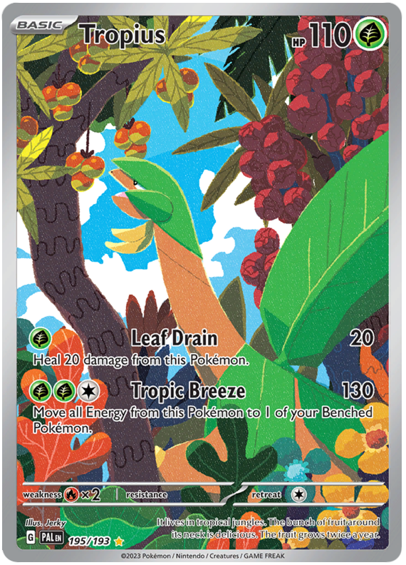 Tropius - Paldea Evolved - #195