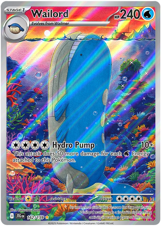 Wailord - Voyage Ensemble - 162/159