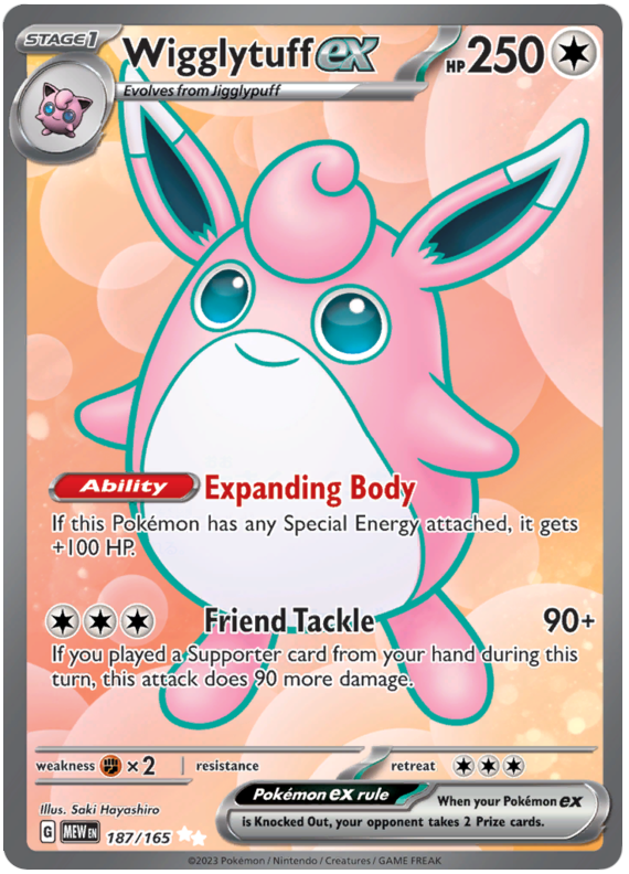 Wigglytuff ex - Scarlet & Violet 151 - 187/165