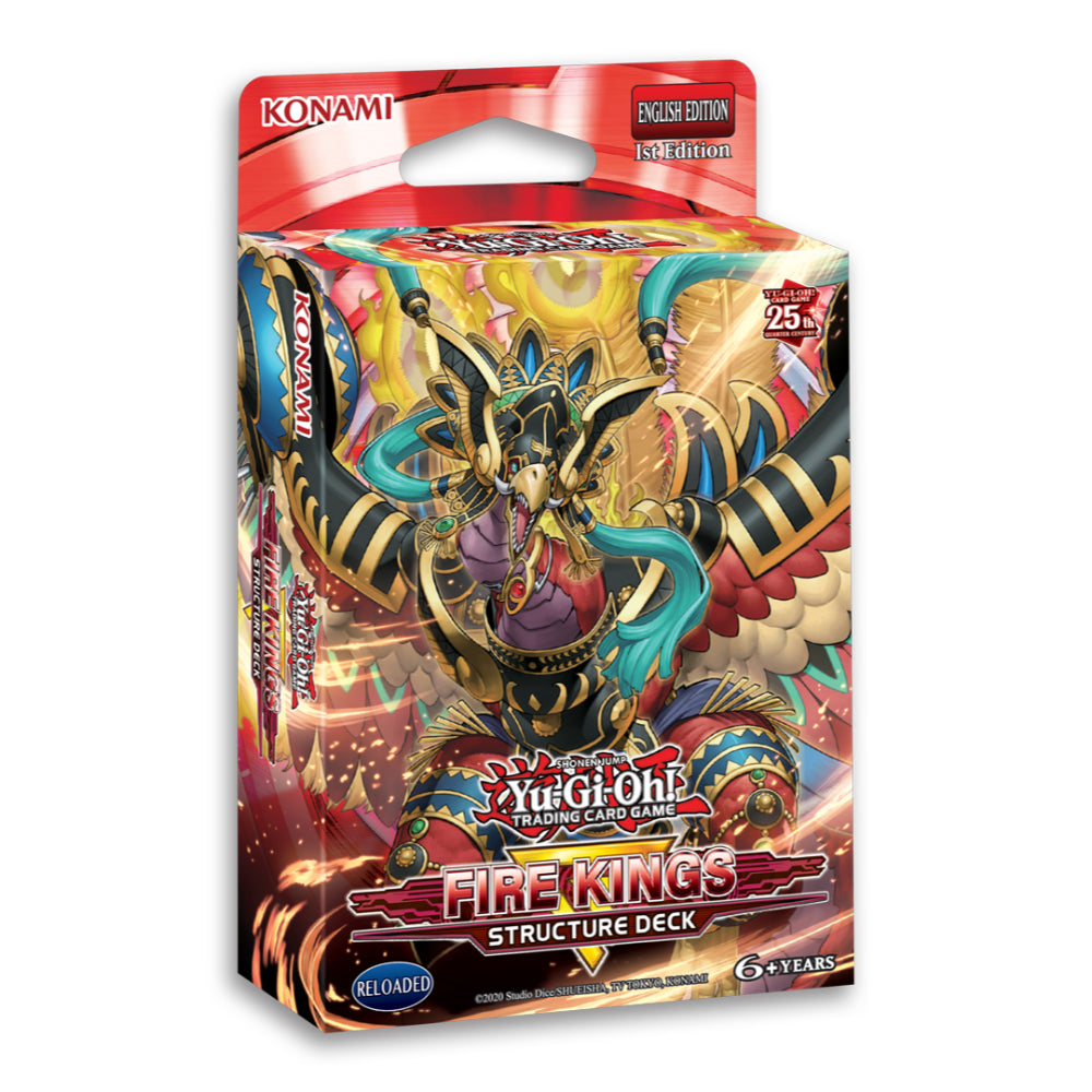 YGO Structure Deck Ravemped Fire Kings Reprint