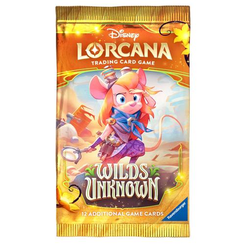 Paquet de booster Lorcana TCG Wilds Unknown