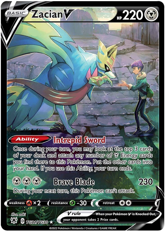 Zacian V - Astres Radieux - TG21/TG30