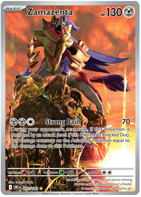 Zamazenta - Destined Rivals - 201/182