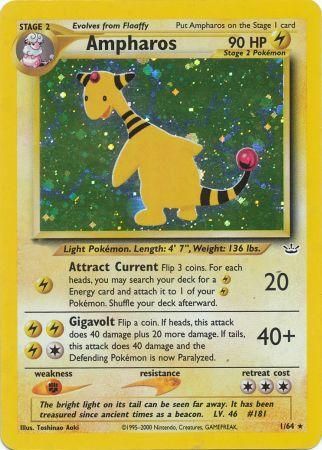 Ampharos - Neo Revelation - 1/64