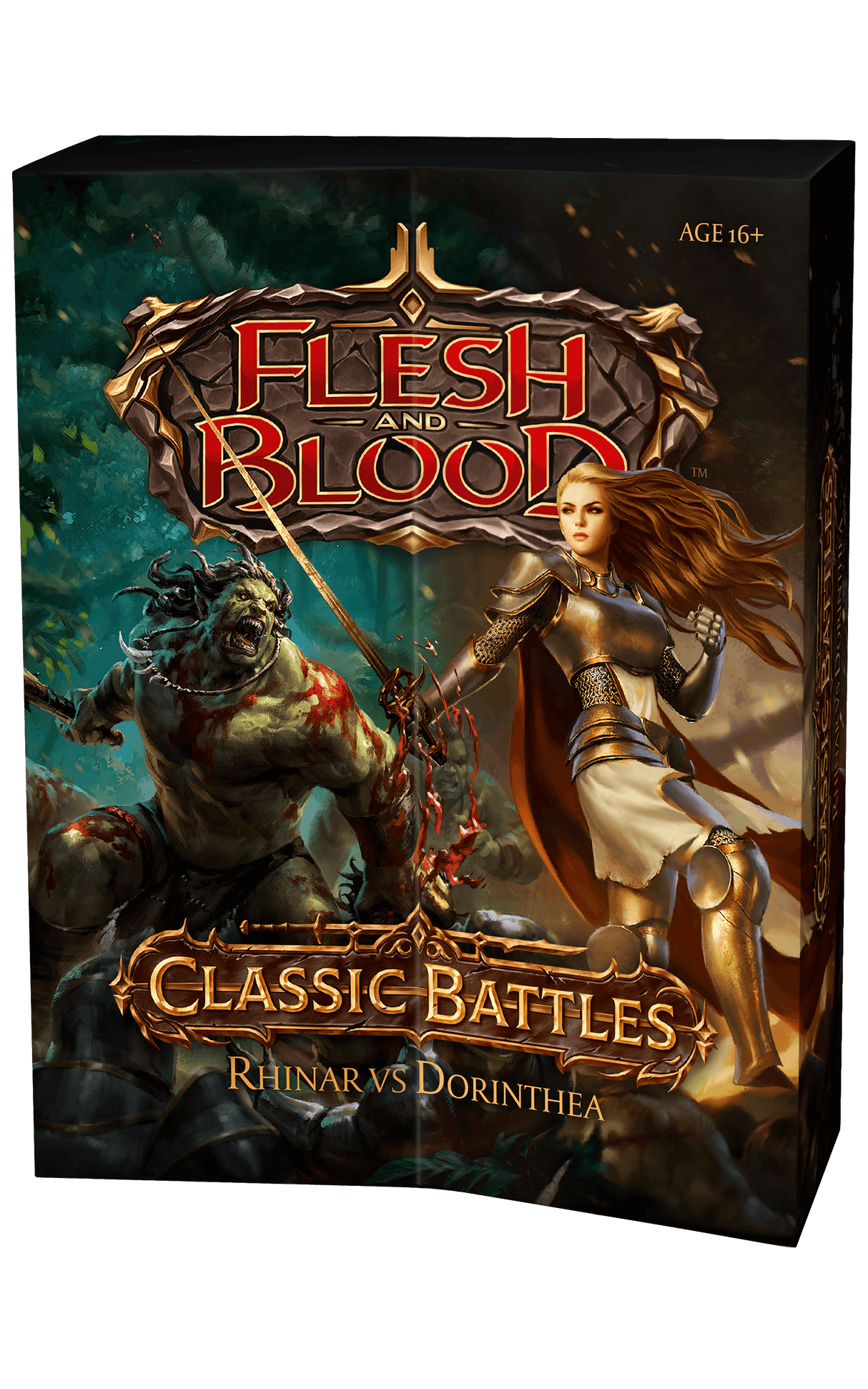 Flesh and Blood Classic Battles Rhinar vs Dori
