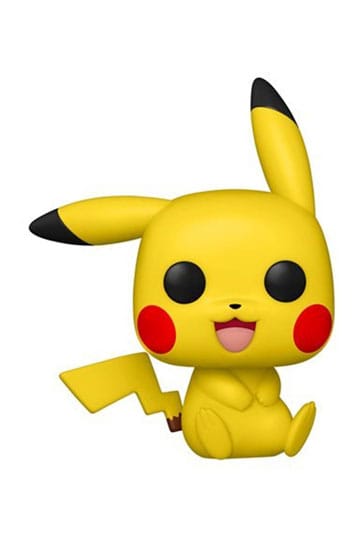 Pokémon Dit is Pikachu als Funko Pop! figuur, komt verpakt in een window display box en is ongeveer 9 cm groot.