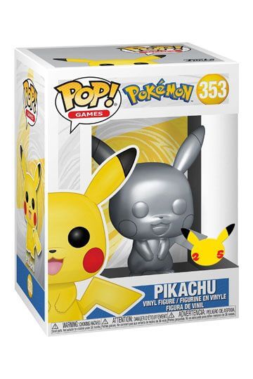 Funko Pop! Pokémon - Silver Pikachu #353