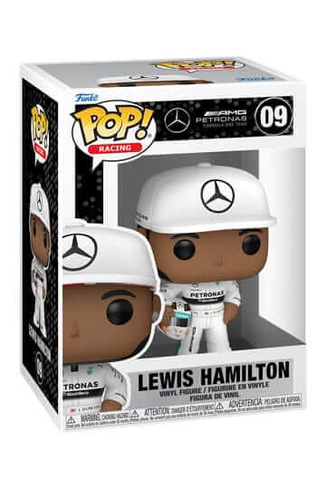 Speciale Funko Pop van Lewis Hamilton. Deze speciale Funko is een echt musthave voor elke Formula 1 fan! Deze Lewis Hamilton Funko Pop is ongeveer 9 cm groot en komt in een vensterverpakking.