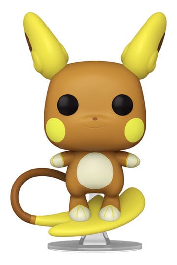 Pokémon Dit is Alolan Raichu als Funko Pop! figuur, komt verpakt in een window display box en is ongeveer 9 cm groot.