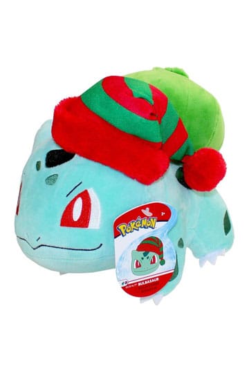 Pokémon Plush Figure Winter Bulbasaur with Christmas Hat 20 cm