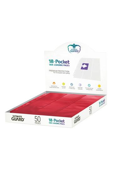 Accessoires High-quality, double-sided pocket pages (18 pockets, 9 pockets each on front and back side), that fit in almost any D-Ring-Binder, thanks to the double reinforced 11-hole strip. Each pack contains 50 pages for storing and carrying at least 900