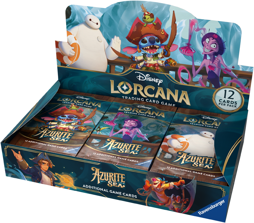 Lorcana TCG Azurite Sea Booster Box