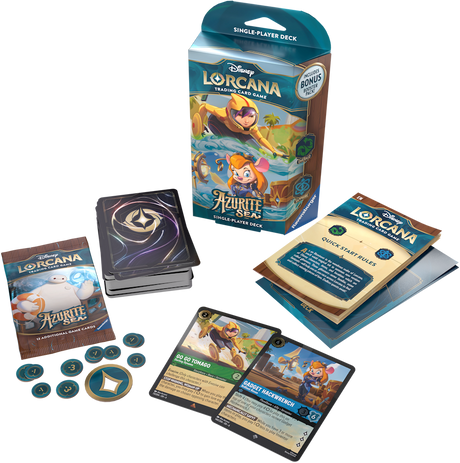 Lorcana TCG Azurite Sea Starter Deck