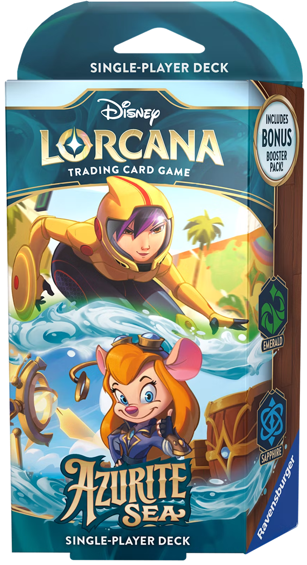 Lorcana TCG Azurite Sea Starter Deck