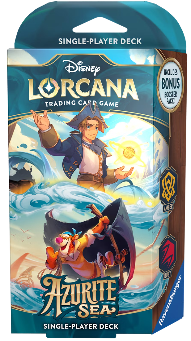 Lorcana TCG Azurite Sea Starter Deck