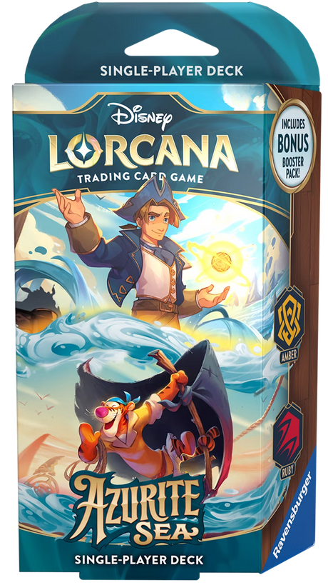 Lorcana TCG Azurite Sea Starter Deck