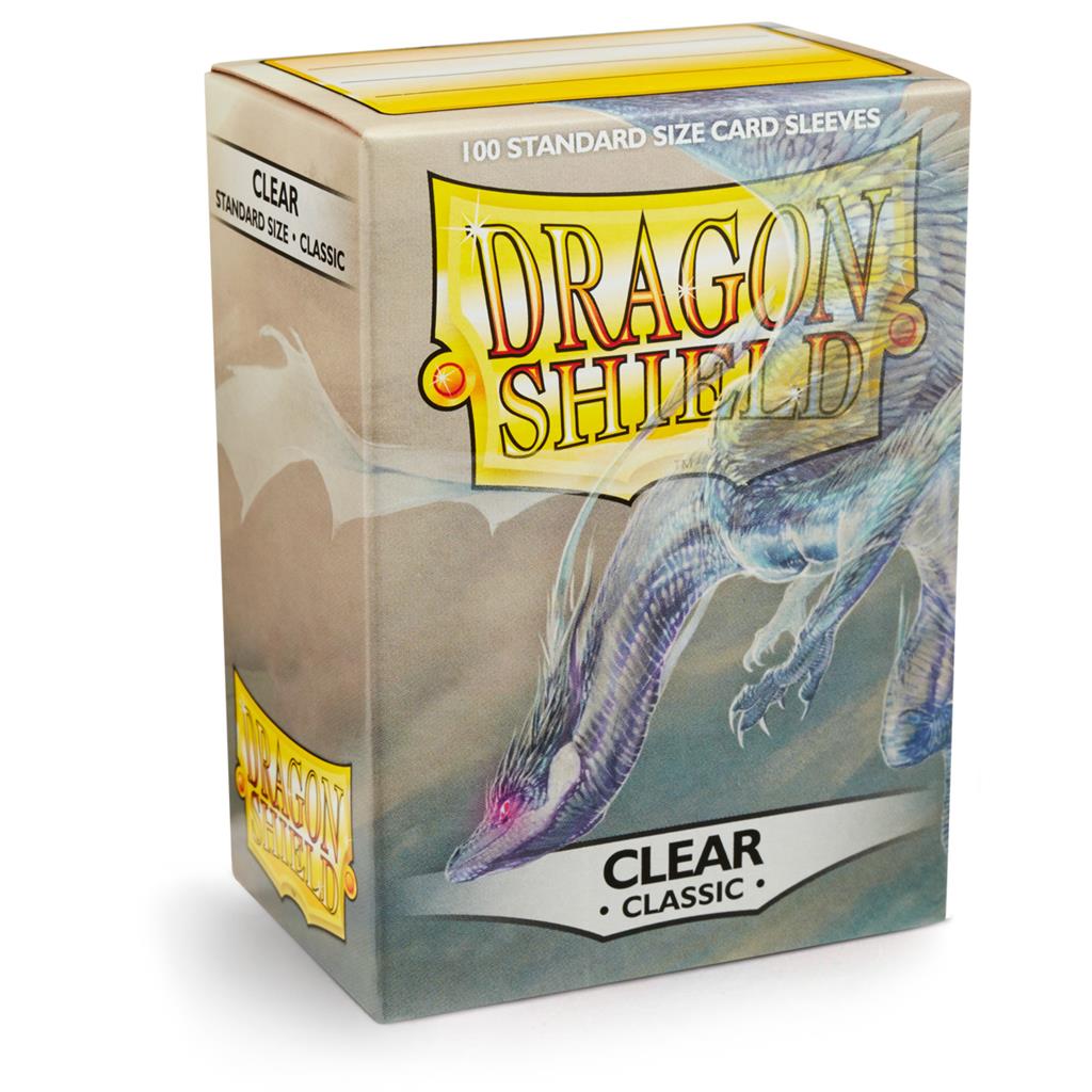 SLEEVES Dragon Shield Clear (100 stuks)