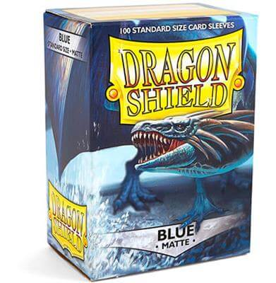 Accessoires Standard-size Dragon Shield Matte sleeves (63x88mm) met origineel draken artwork. Deze sleeves zijn PVC-vrij en geschikt voor kaartspellen zoals Magic: The Gathering, Pokémon TCG en Lord of the Rings TCG. Een box bevat 100 sleeves en is voorzi