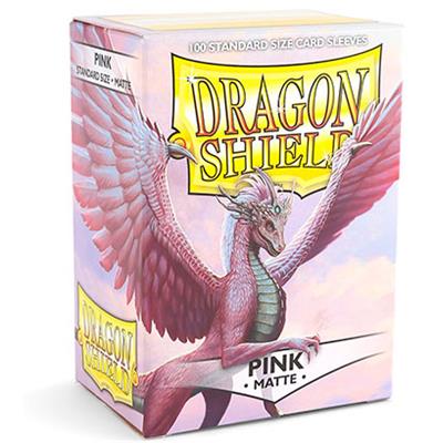 SLEEVES Dragon Shield MATTE Pink (100 stuks)