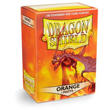 SLEEVES Dragon Shield MATTE Orange (100 stuks)