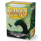 SLEEVES Dragon Shield MATTE Emerald (100 stuks)