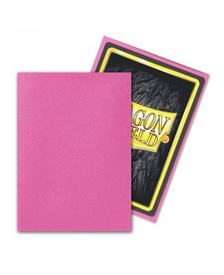 Accessoires Clear front and Pink Diamond back. When they say 'Diamonds are forever', they are thinking of these sleeves.Matte sleeves are our popular line of textured Dragon Shield with superior handling. A perfect mix of durability and shuffle-ability. T