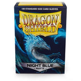 SLEEVES Dragon Shield MATTE Night Blue (100 stuks)