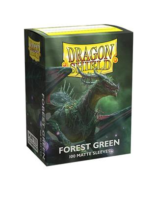 SLEEVES Dragon Shield Forest Green (100 stuks)