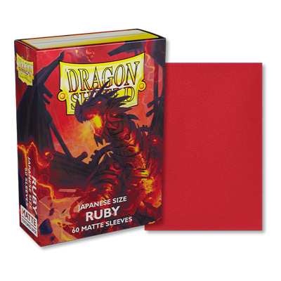Accessoires Rubinus Lapis, the stone of passion, love and anger. Play with spirit and intensity while your treasures gleam in your hand.Matte sleeves are our popular line of textured Dragon Shield sleeves with superior handling, comes in a box of 60. The
