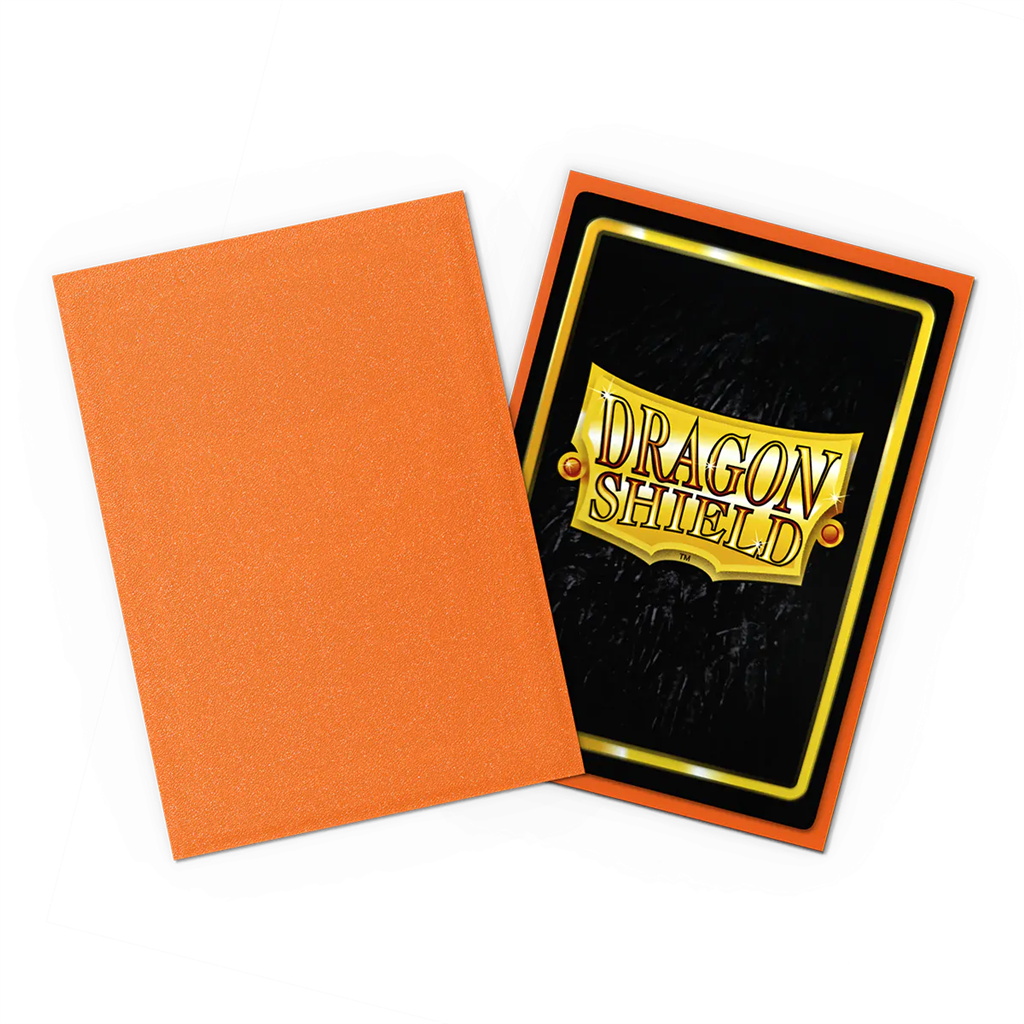 SLEEVES Dragon Shield Matte Japanese Amber (60 pièces)