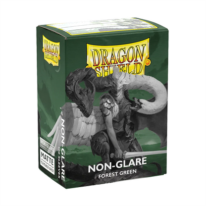 SLEEVES DS Non-Glare Matte Forest Green (100 stuks)