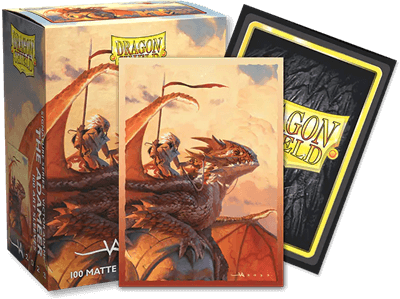 Accessoires Bathe your deck in gold with the metallic Dual Matte sleeves featuring Anima Infinita, the Endless Truth. Our Dual Matte sleeves are fully opaque and have a black interior that creates a dramatic background for your TCG cards. Dual Matte sleev