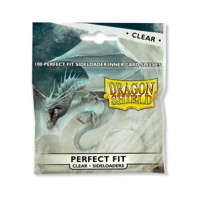 SLEEVES Dragon Shield Fit Sideloader Clear (100 stuks)