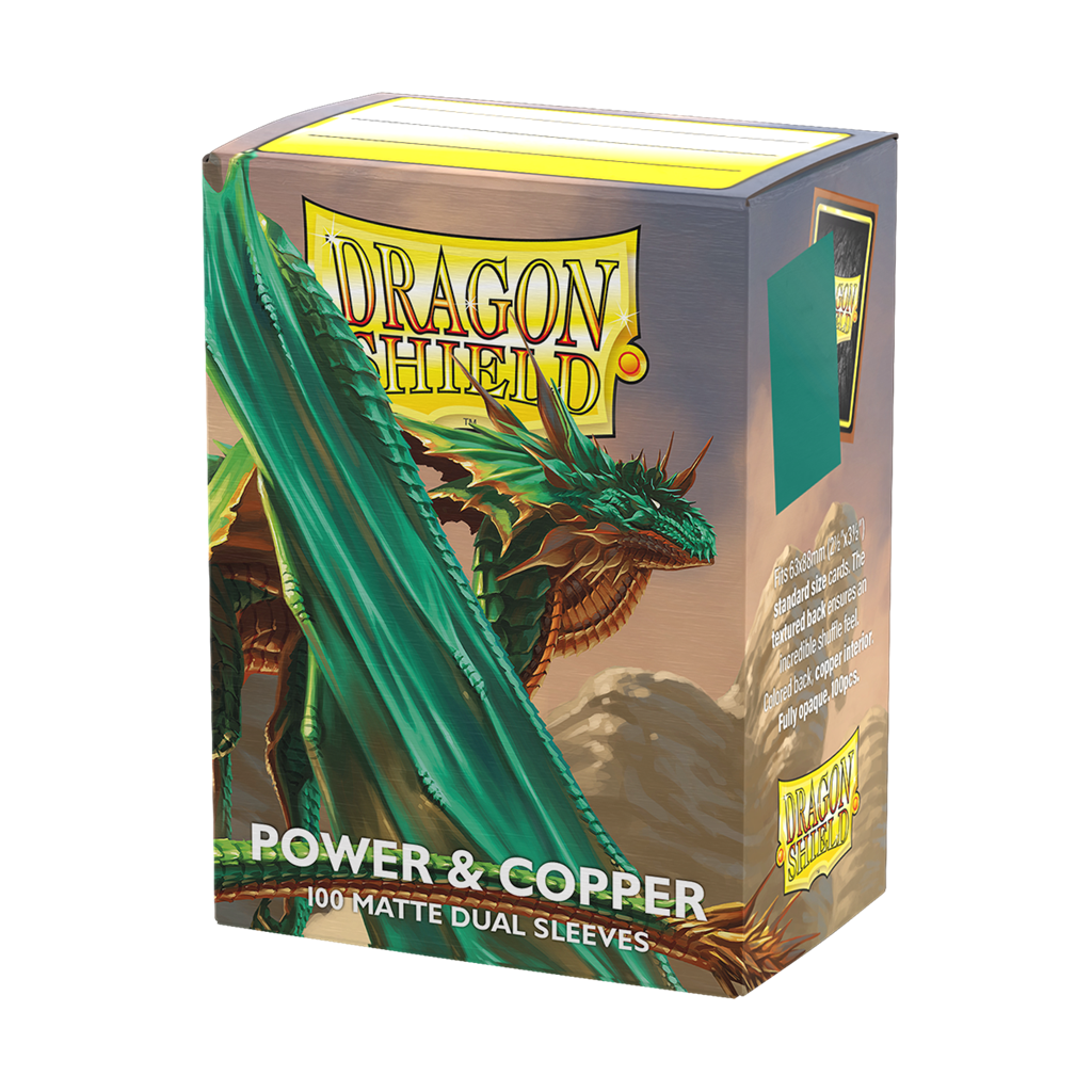 SLEEVES DS Matte Dual - Power Copper (100)