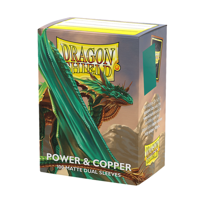 SLEEVES DS Matte Dual - Power Copper (100)
