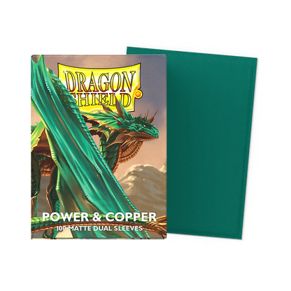 SLEEVES DS Matte Dual - Power Copper (100)