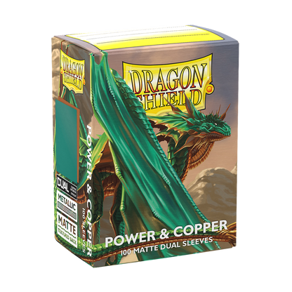 SLEEVES DS Matte Dual - Power Copper (100)