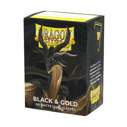 SLEEVES DS Matte Dual - Black Gold (100) (Copy)