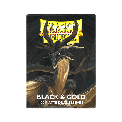 SLEEVES DS Matte Dual - Black Gold (100) (Copy)