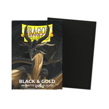 SLEEVES DS Matte Dual - Black Gold (100) (Copy)